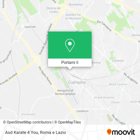 Mappa Asd Karate 4 You