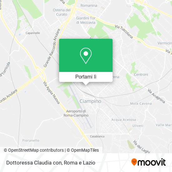 Mappa Dottoressa Claudia con