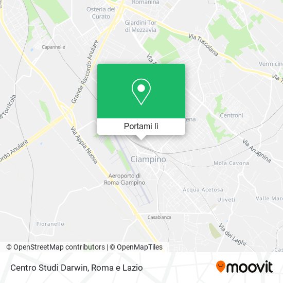 Mappa Centro Studi Darwin