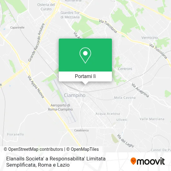 Mappa Elanails Societa' a Responsabilita' Limitata Semplificata