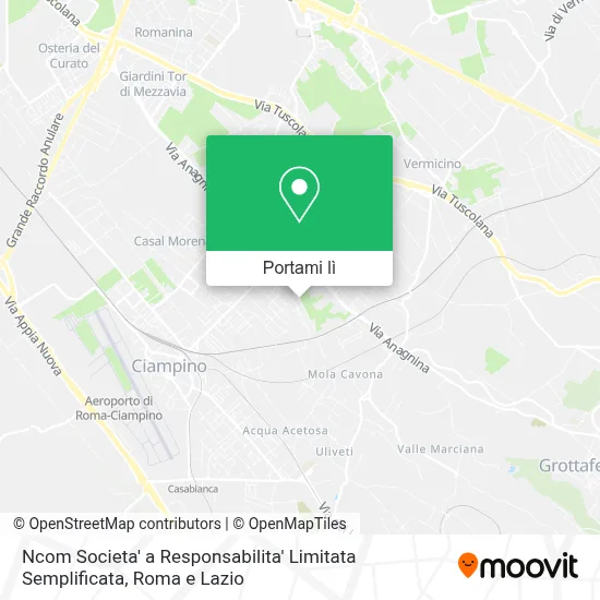 Mappa Ncom Societa' a Responsabilita' Limitata Semplificata