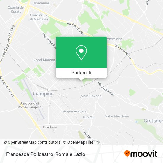 Mappa Francesca Policastro