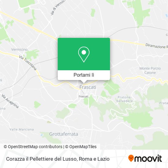 Mappa Corazza il Pellettiere del Lusso