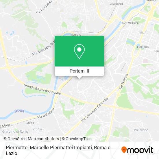 Mappa Piermattei Marcello Piermattei Impianti