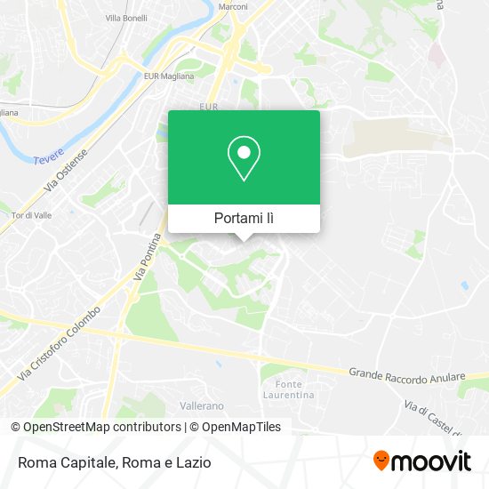 Mappa Roma Capitale