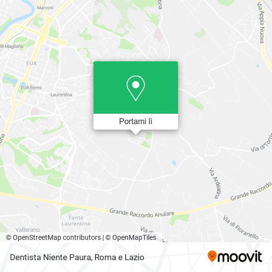 Mappa Dentista Niente Paura