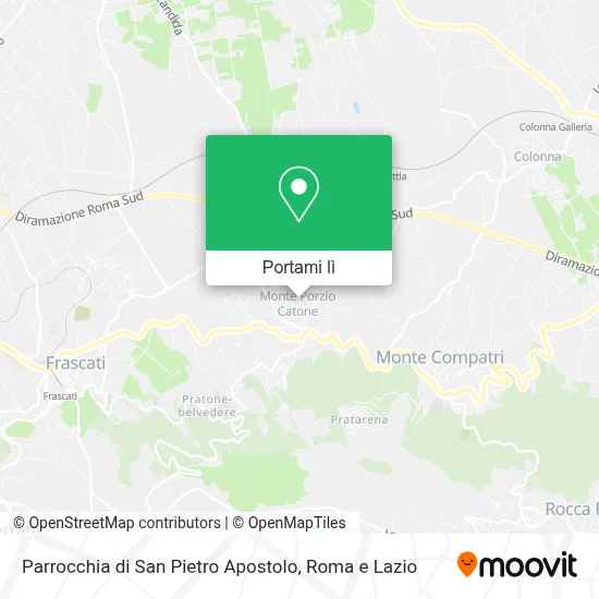 Mappa Parrocchia di San Pietro Apostolo