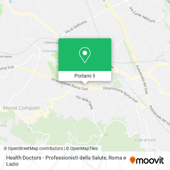 Mappa Health Doctors - Professionisti della Salute