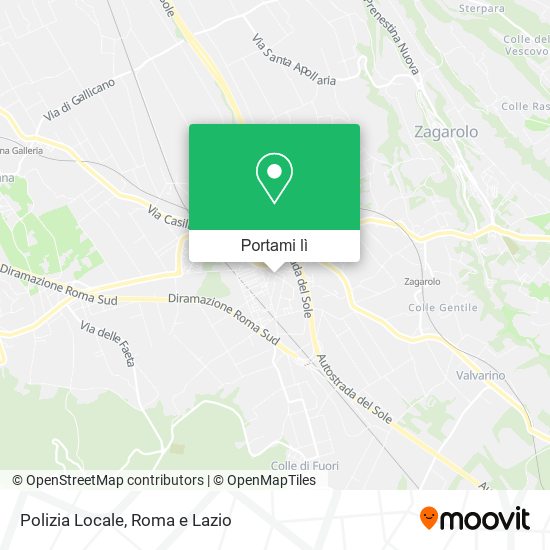 Mappa Polizia Locale