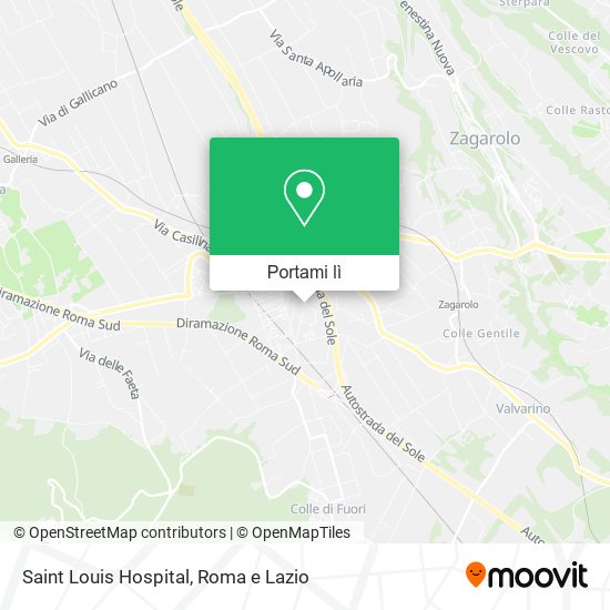 Mappa Saint Louis Hospital