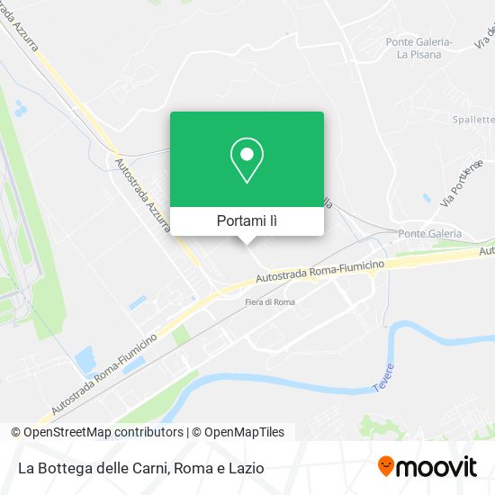 Mappa La Bottega delle Carni