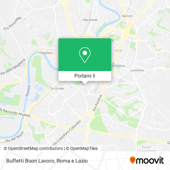 Mappa Buffetti Buon Lavoro