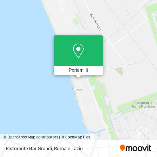 Mappa Ristorante Bar Grandi