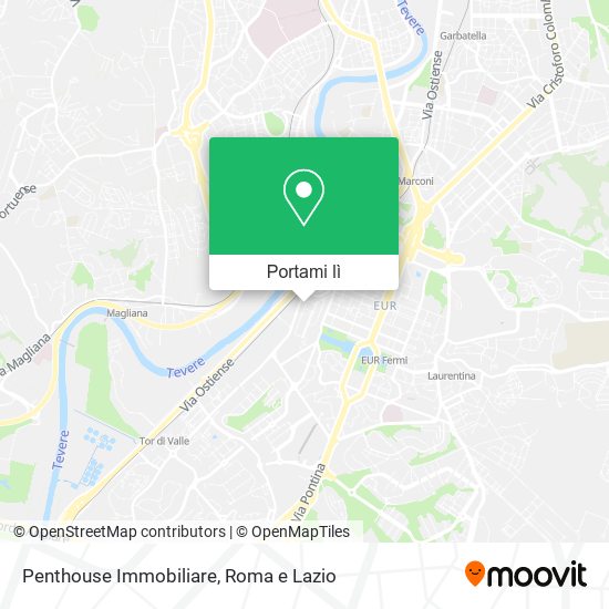 Mappa Penthouse Immobiliare