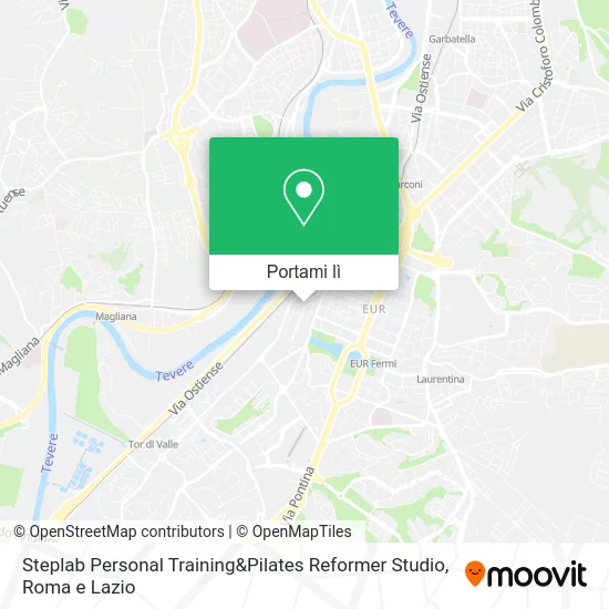 Mappa Steplab Personal Training&Pilates Reformer Studio