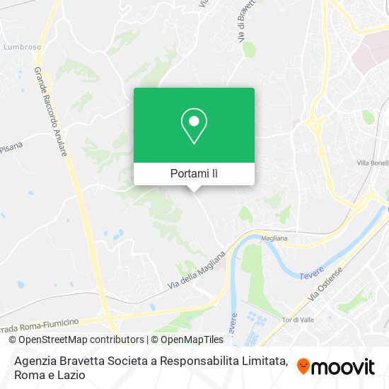 Mappa Agenzia Bravetta Societa a Responsabilita Limitata