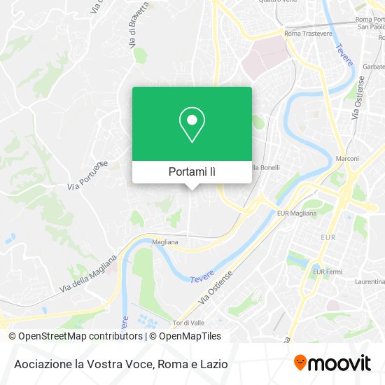Mappa Aociazione la Vostra Voce