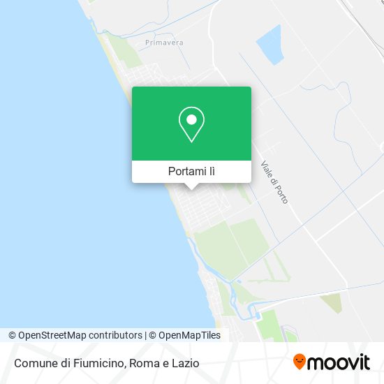 Mappa Comune di Fiumicino