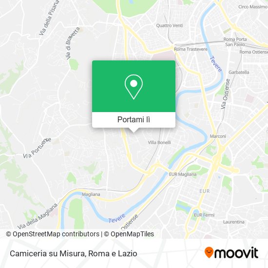 Mappa Camiceria su Misura