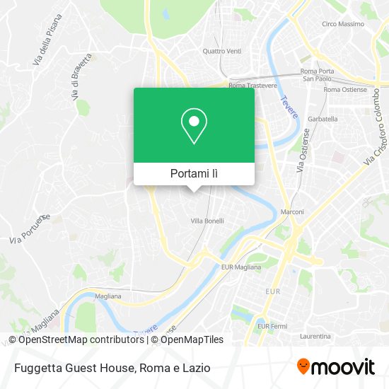 Mappa Fuggetta Guest House