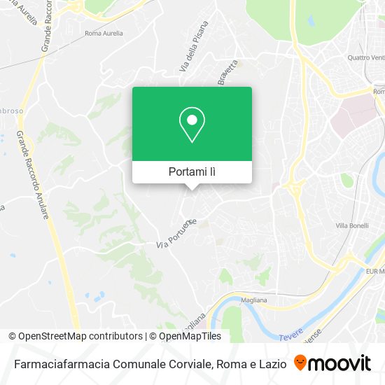 Mappa Farmaciafarmacia Comunale Corviale