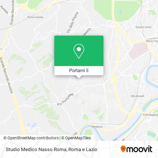 Mappa Studio Medico Nasso Roma