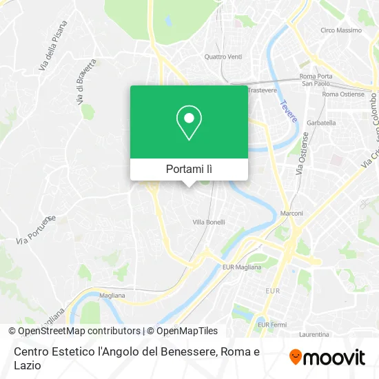 Mappa Centro Estetico l'Angolo del Benessere