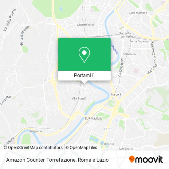 Mappa Amazon Counter-Torrefazione