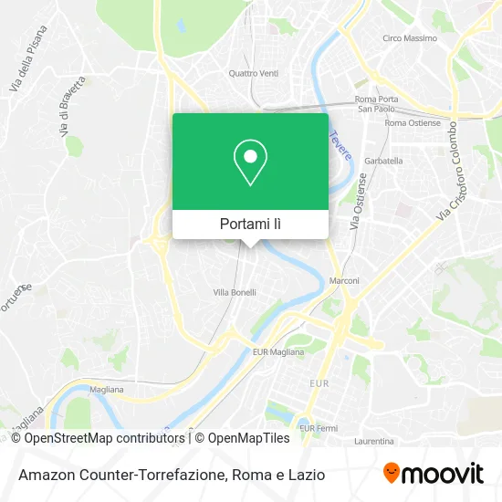Mappa Amazon Counter-Torrefazione
