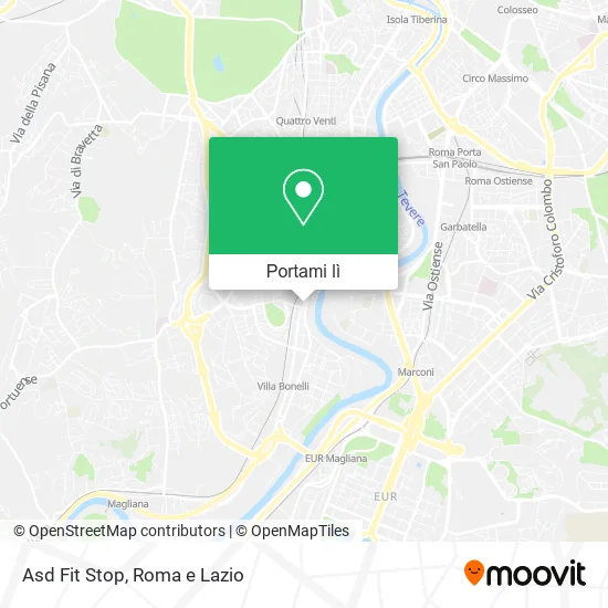 Mappa Asd Fit Stop