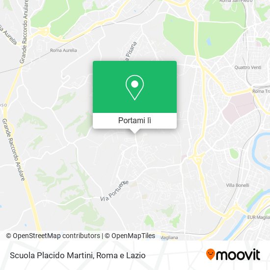 Mappa Scuola Placido Martini