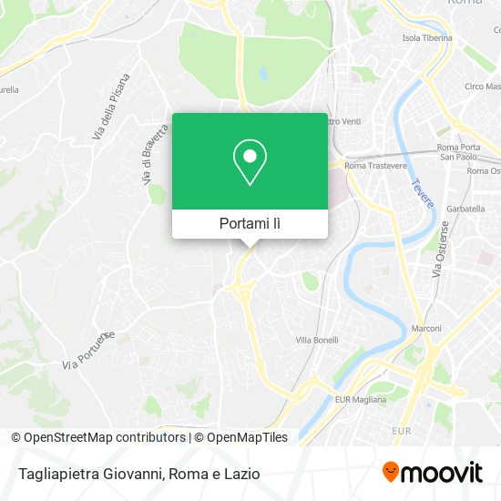 Mappa Tagliapietra Giovanni