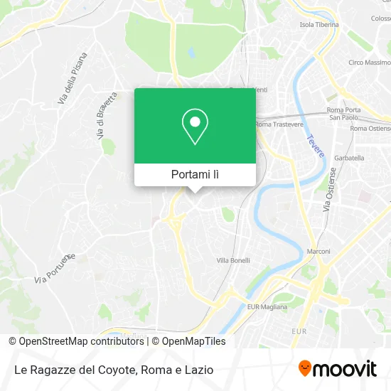 Mappa Le Ragazze del Coyote