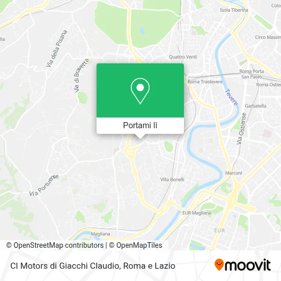 Mappa Cl Motors di Giacchi Claudio