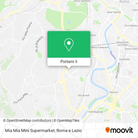 Mappa Mia Mia Mini Supermarket