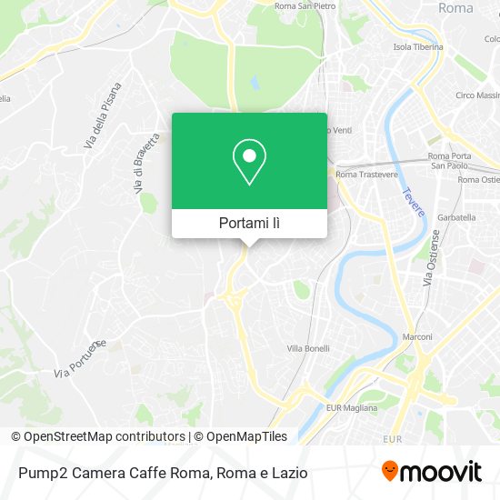 Mappa Pump2 Camera Caffe Roma