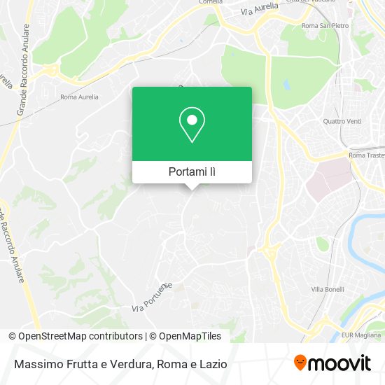 Mappa Massimo Frutta e Verdura
