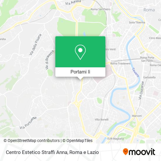 Mappa Centro Estetico Straffi Anna