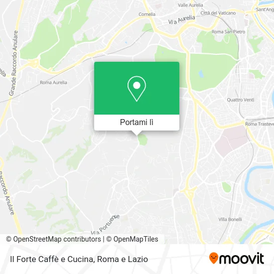 Mappa Il Forte Caffè e Cucina