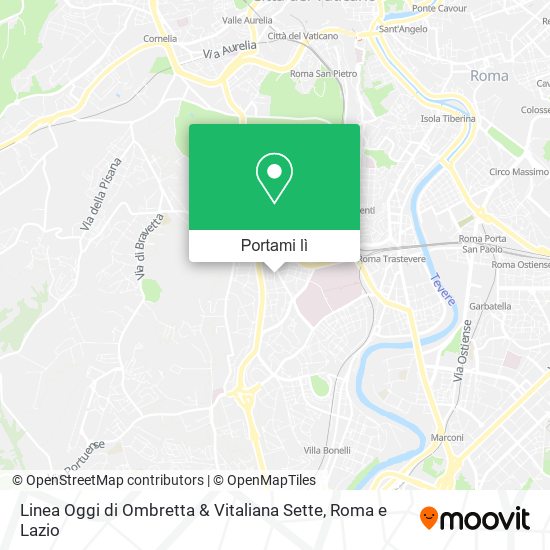 Mappa Linea Oggi di Ombretta & Vitaliana Sette