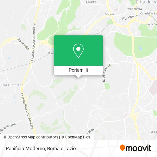 Mappa Panificio Moderno