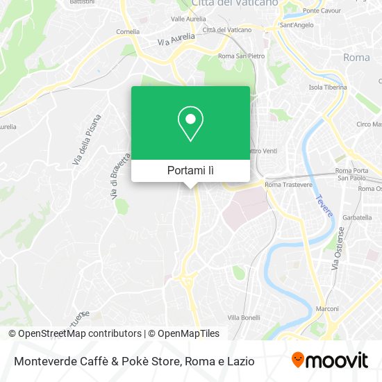 Mappa Monteverde Caffè & Pokè Store