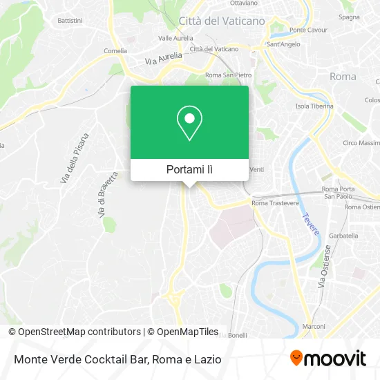 Mappa Monte Verde Cocktail Bar