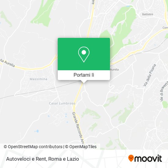 Mappa Autoveloci e Rent