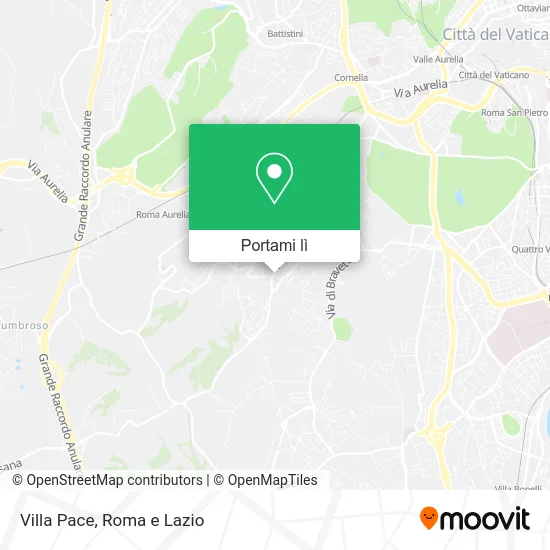 Mappa Villa Pace