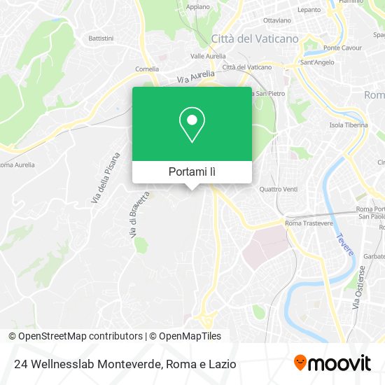 Mappa 24 Wellnesslab Monteverde