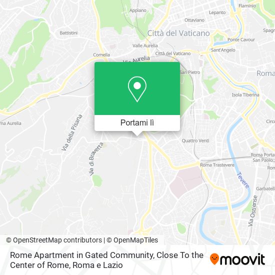 Mappa Rome Apartment in Gated Community, Close To the Center of Rome