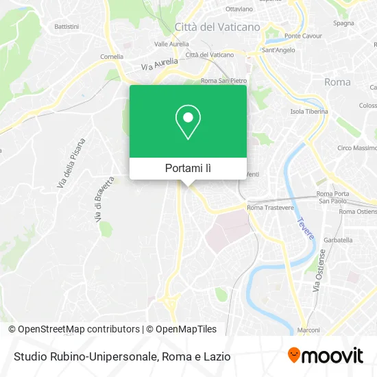 Mappa Studio Rubino-Unipersonale