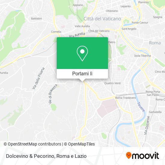 Mappa Dolcevino & Pecorino