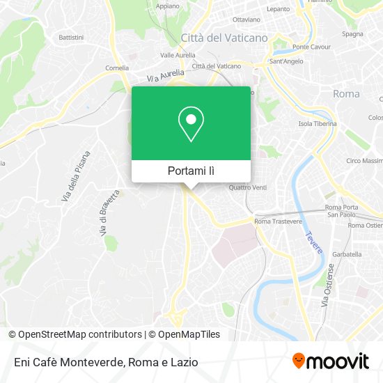 Mappa Eni Cafè Monteverde